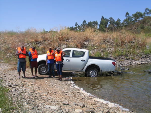 Curso de Limnologia e Gestão de reservatórios, reservatório de Alqueva, 2012 